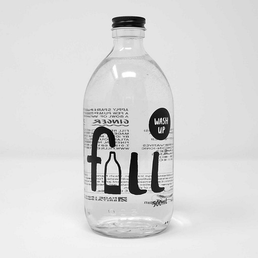eco friendly cleaning, refillable washing up liquid by fill co