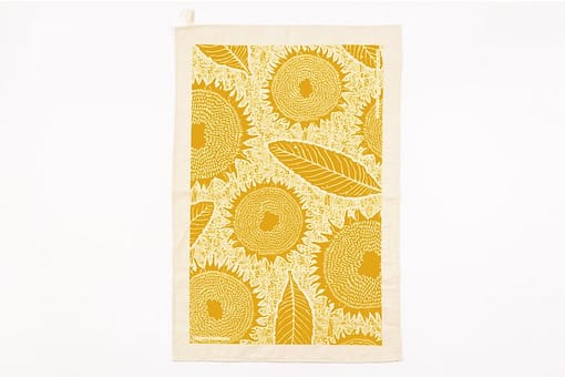 Studio Wald sunflower tea towel