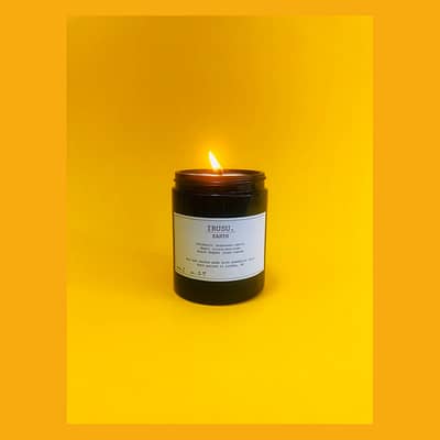 EARTH - Patchouli, Black Pepper and Basil | IRUSU Candles