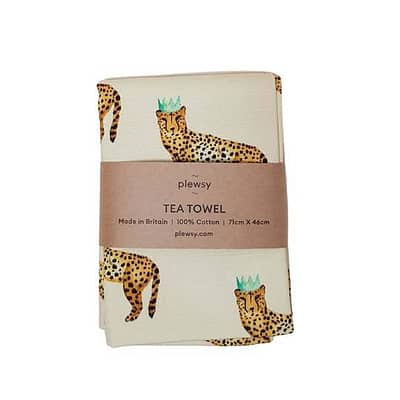 Plewsy Cheetah Tea Towel
